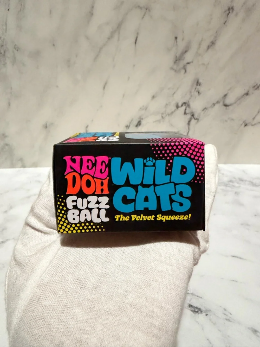 NeeDoh Fuzz Ball Wild Cats - BLUE - Picture 4 of 9